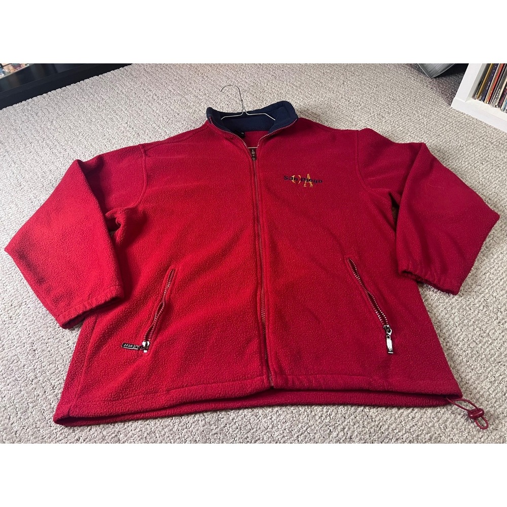 GOGO Red Fleece Pullover Sweater ADULT Meduim